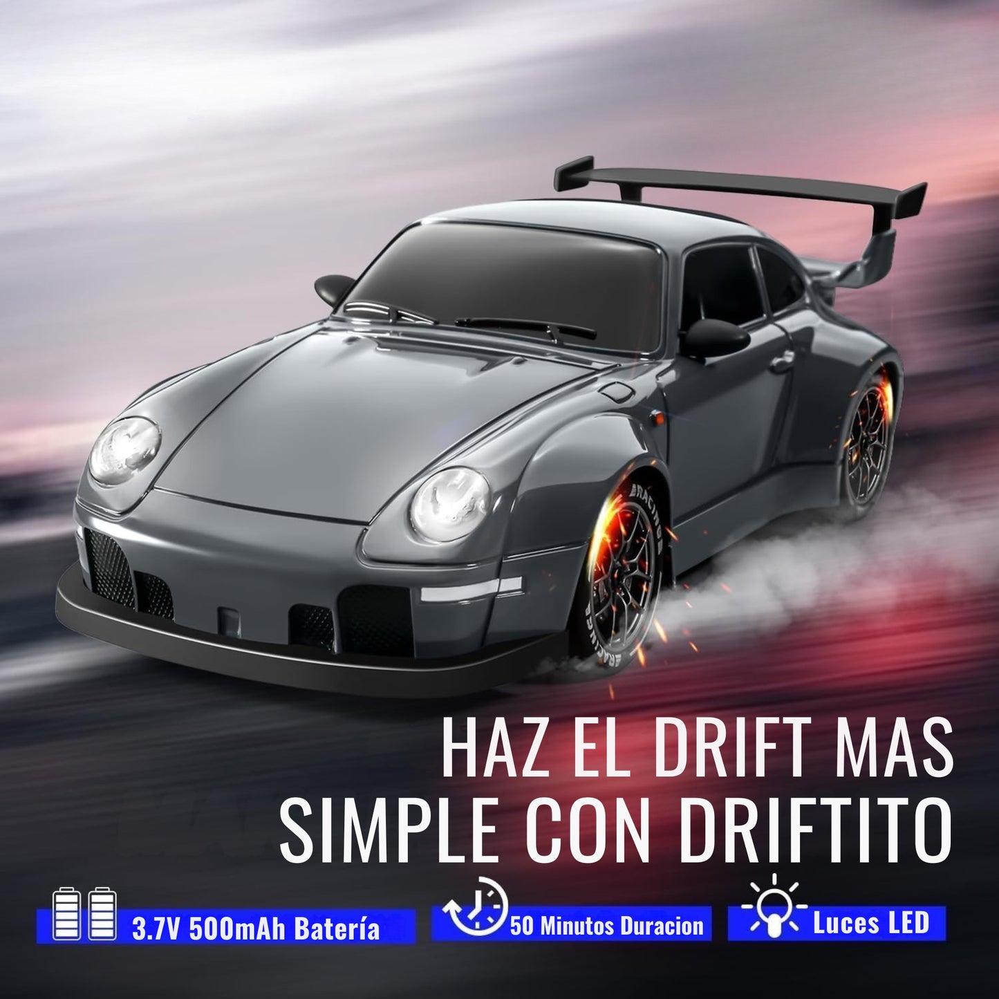 Carrito Drift Control Remoto